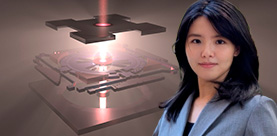 Twisting light with nanomachine